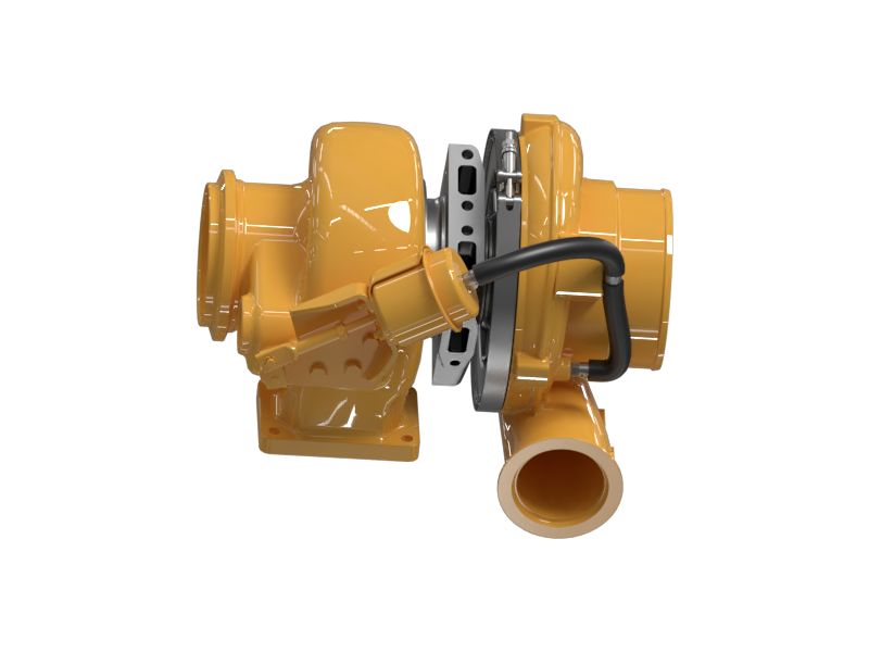 Right Hand Side Basic Engine Turbocharger