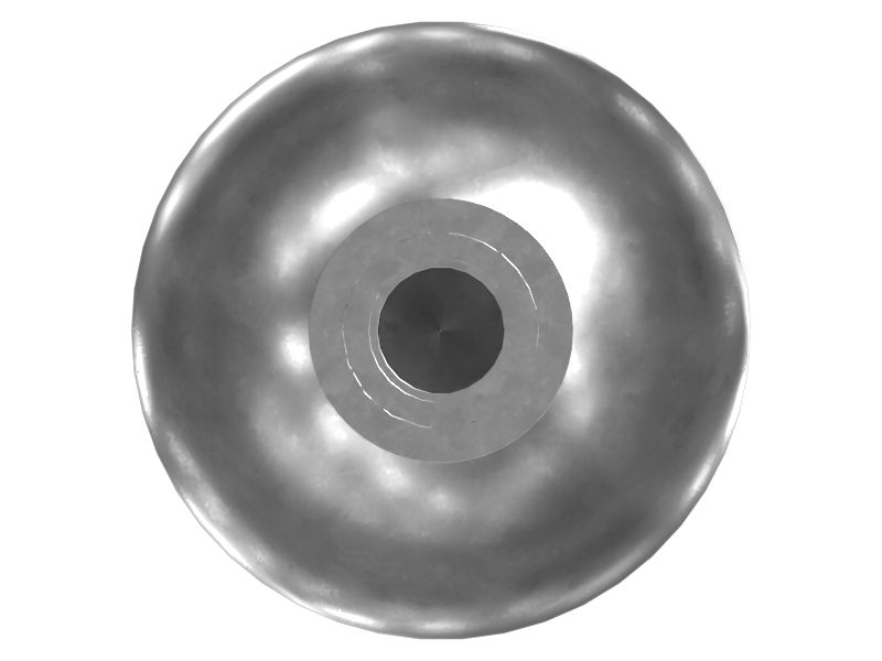 33.3mm Long Spherical Wheel Lean Knob