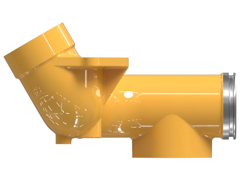 Коленчатый патрубок