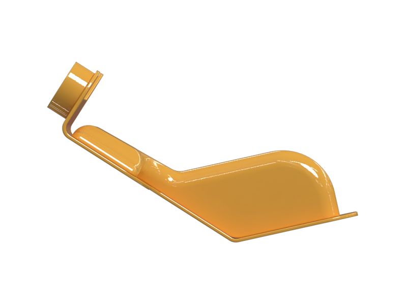 Теплозащитный экран выпускного коллектора