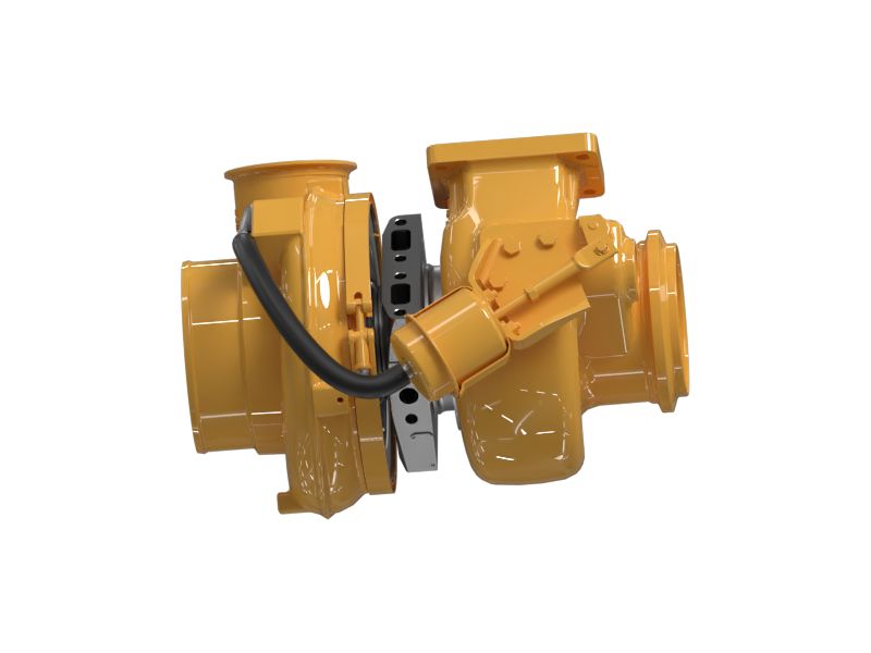 Left Hand Side Basic Engine Turbocharger