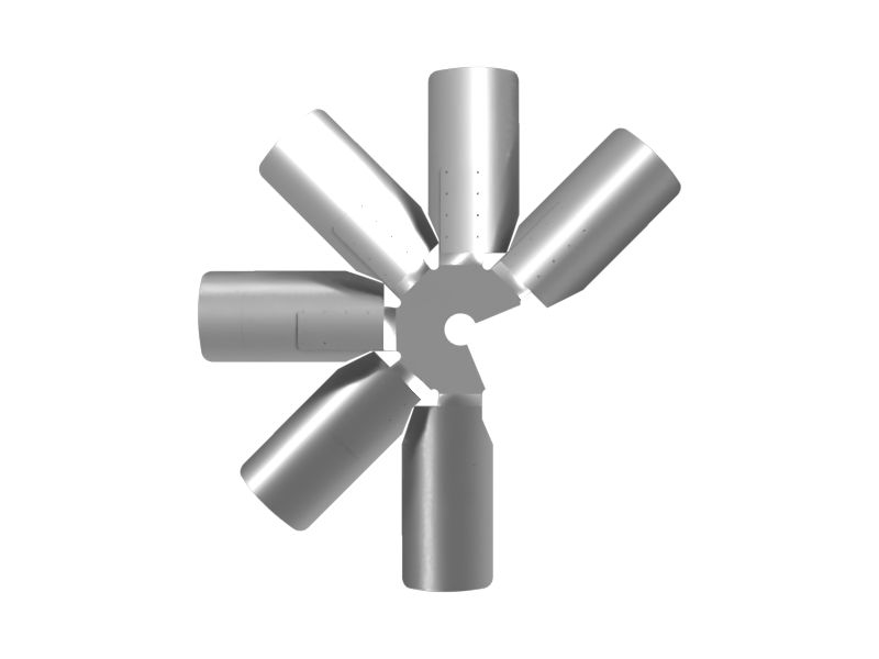 КРЕСТОВИНА ВЕНТИЛЯТОРА В СБОРЕ