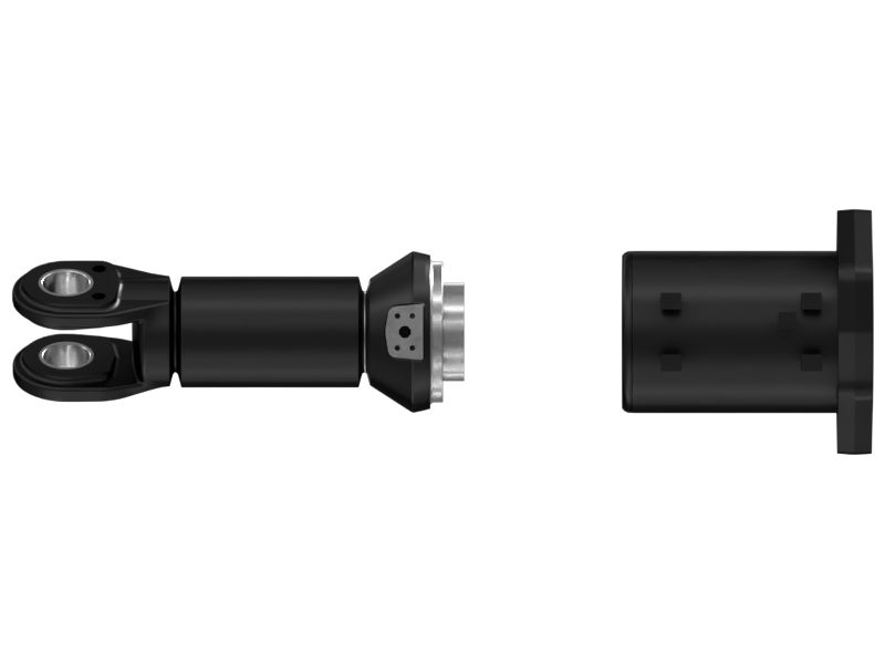 Патрубок гидроцилиндра в сборе