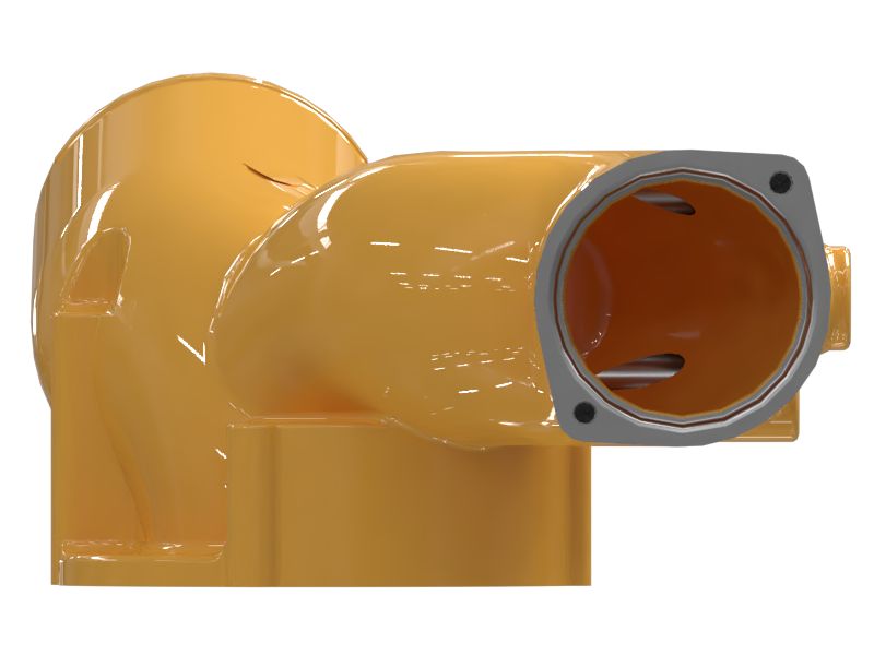 КОЛЕНЧАТЫЙ ПАТРУБОК