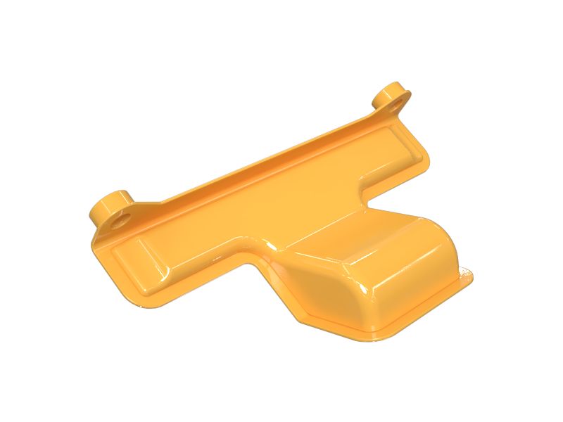 Теплозащитный экран выпускного коллектора