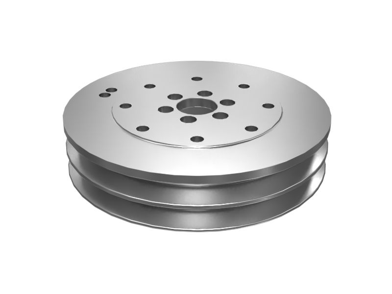 233-9163: ШКИВ КОЛЕНВАЛА