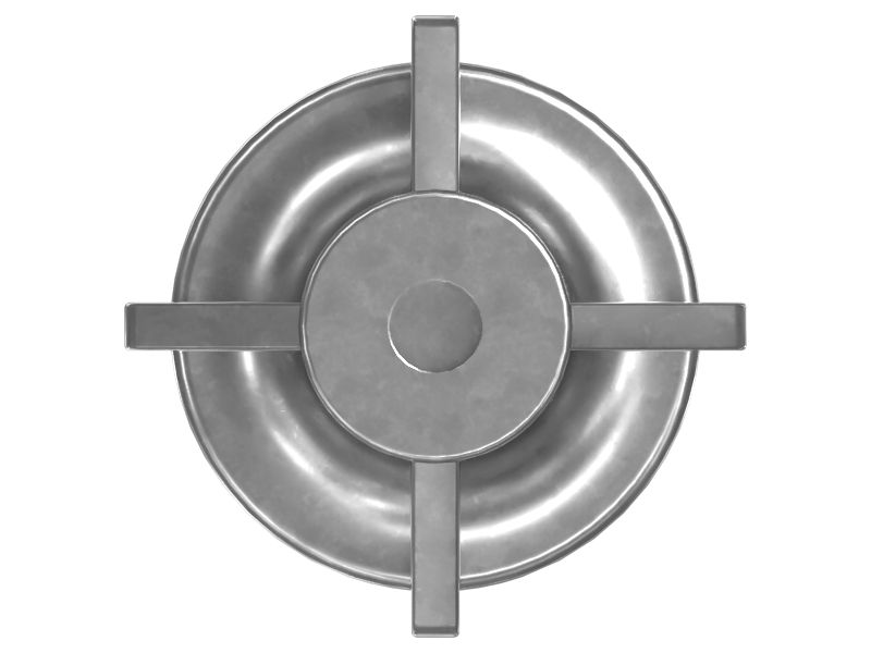 Крышка обратного клапана диафрагмы шириной 23 мм