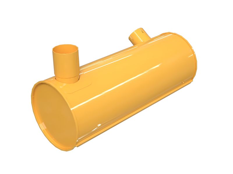 491-6057: Глушитель в сборе