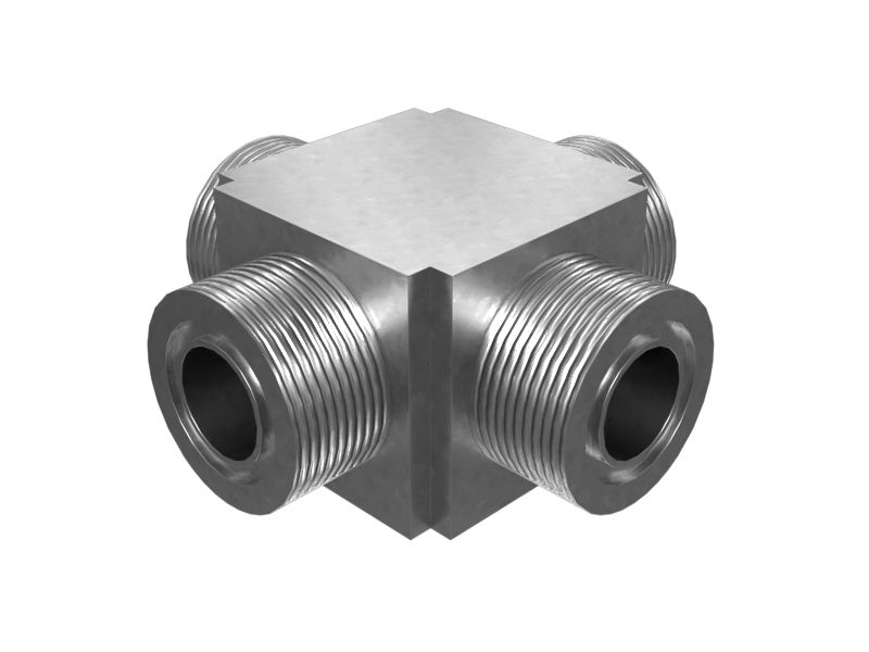 261-7957: 1-3/16-12 External Thread Adapter Cross 2617957 купить