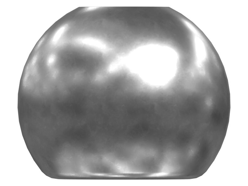 33.3mm Long Spherical Wheel Lean Knob