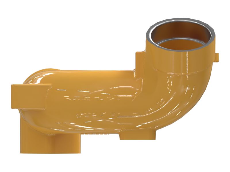 Коленчатый патрубок