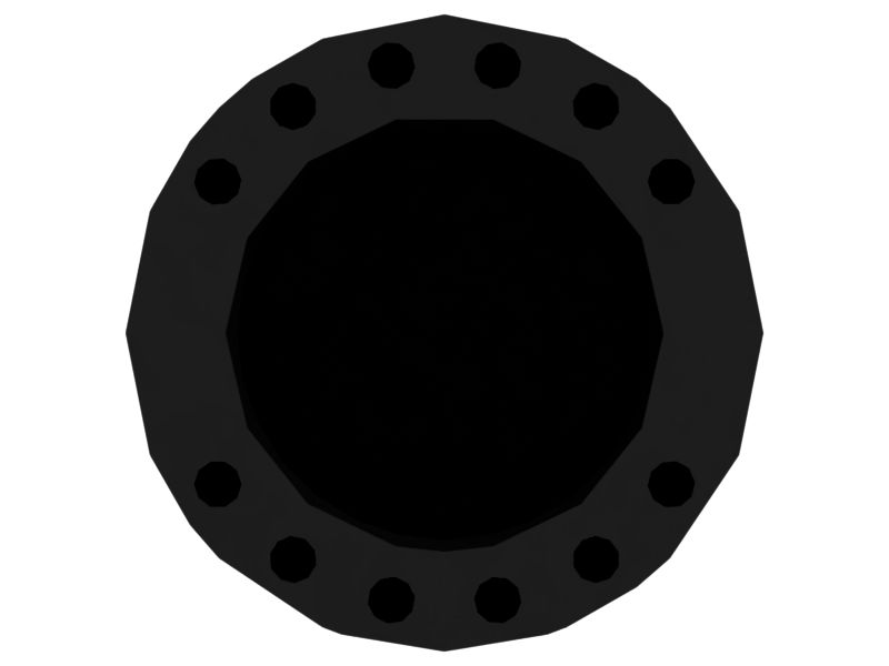 Патрубок гидроцилиндра в сборе