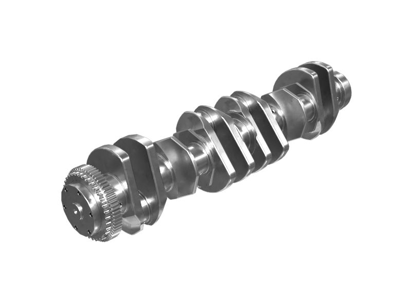 КОЛЕНЧАТЫЙ ВАЛ В СБОРЕ