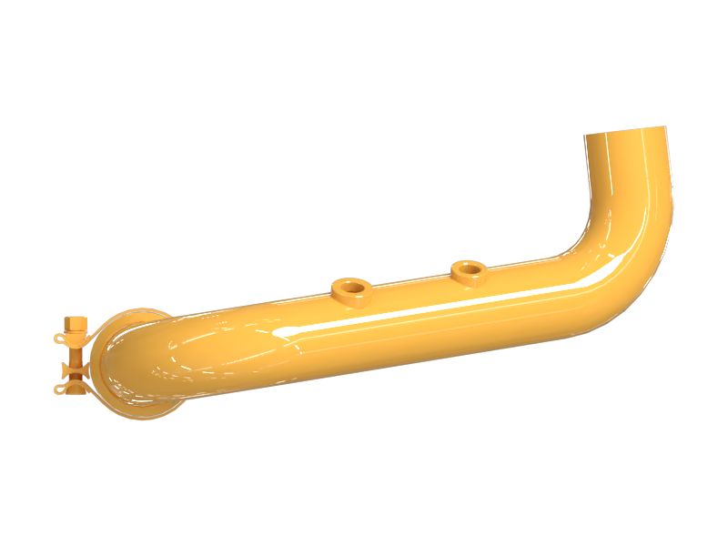 ВЫПУСКНАЯ ТРУБКА В СБОРЕ