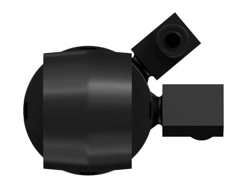 Левый гидроцилиндр наклона