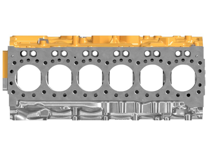БЛОК ЦИЛИНДРОВ В СБОРЕ