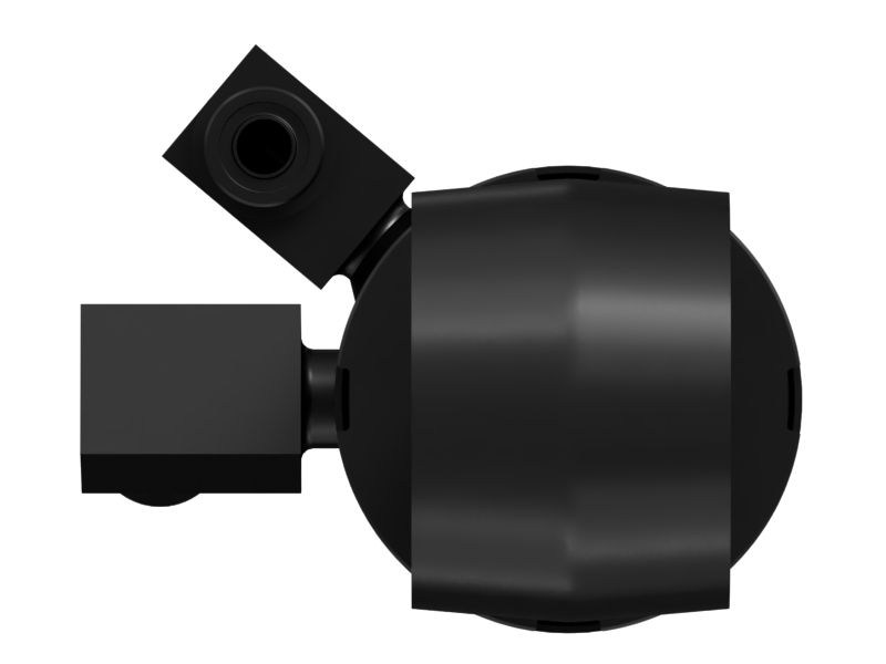 Правый гидроцилиндр наклона