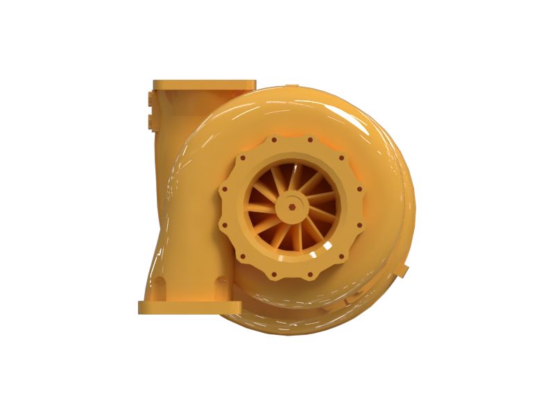 БЛОК ОСНОВНОГО ТУРБОКОМПРЕССОРА