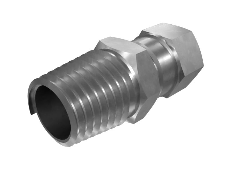 5P-4454: 1/8" Air Brake Connector 5P-4454 Caterpillar