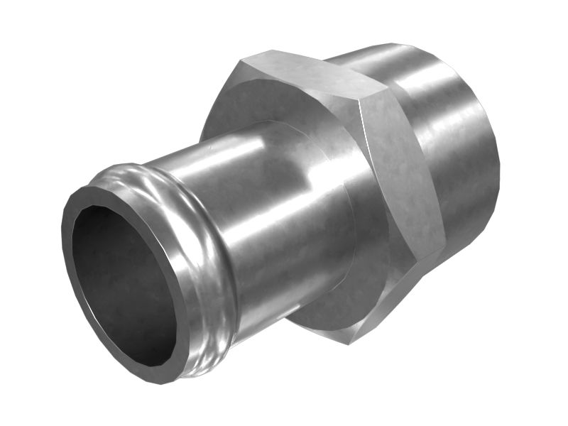 8C-5185: 1-1/2" Straight Adapter Nipple 8C-5185 Caterpillar