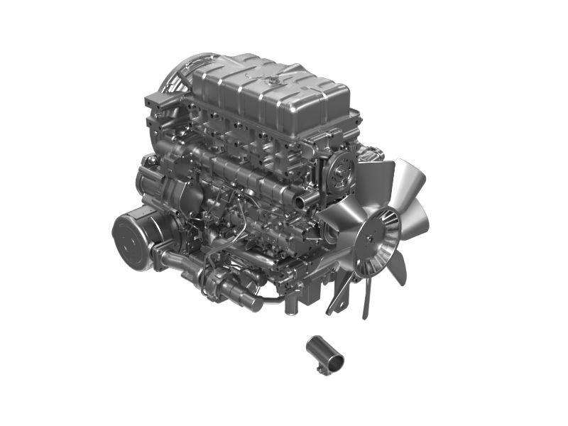 ХОДОВОЙ ДВИГАТЕЛЬ В СБОРЕ