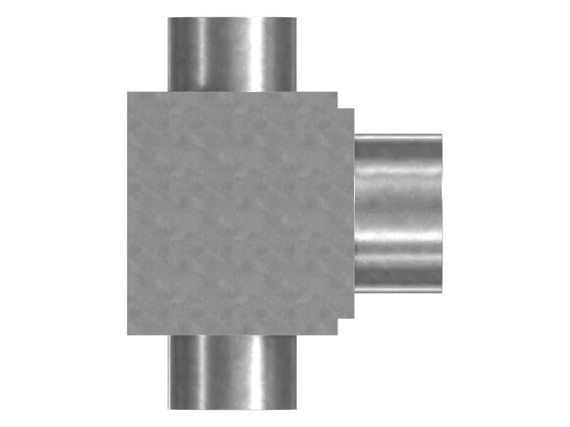 ТРОЙНИК С МУФТОЙ