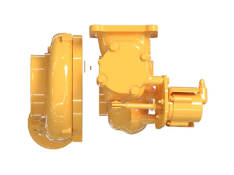 БЛОК ОСНОВНОГО ТУРБОКОМПРЕССОРА