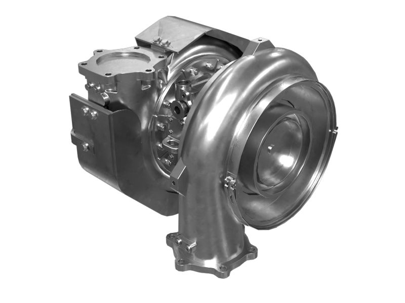 БЛОК ОСНОВНОГО ТУРБОКОМПРЕССОРА