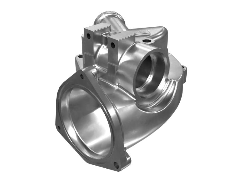 КОЛЕНЧАТЫЙ ПАТРУБОК КПП