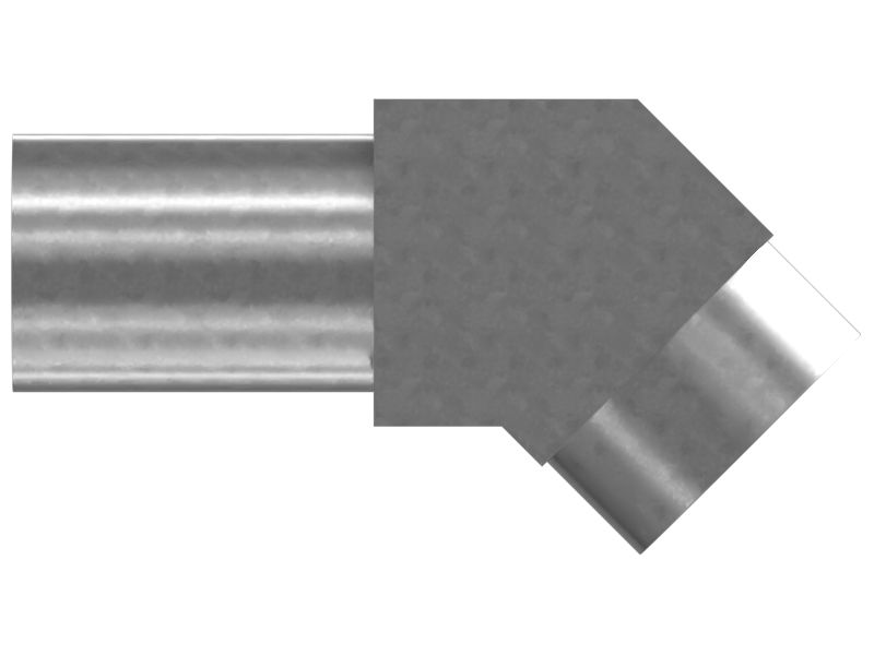 Переходной коленчатый патрубок