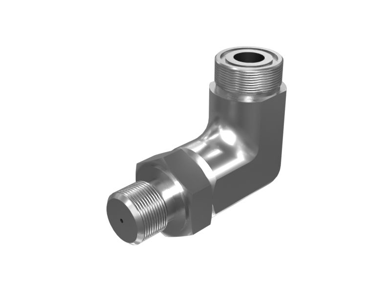 254-5257: 9/16 X M10 Hydraulic Line Elbow 2545257 купить