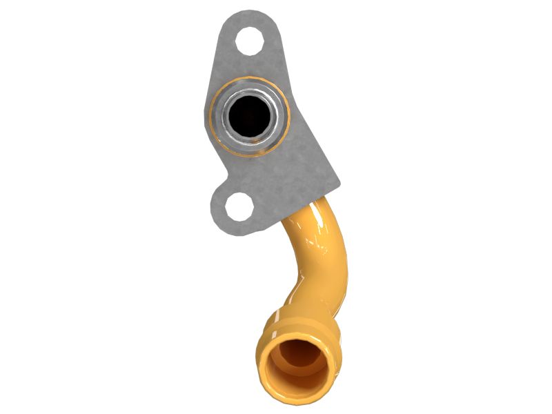 422-2218: Steel Crankcase Breather Pipe