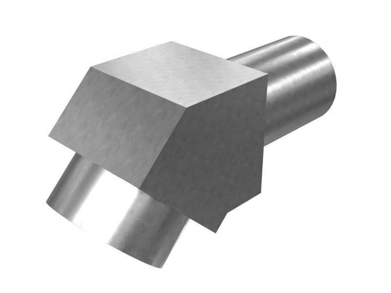 124-0195: Переходной коленчатый патрубок