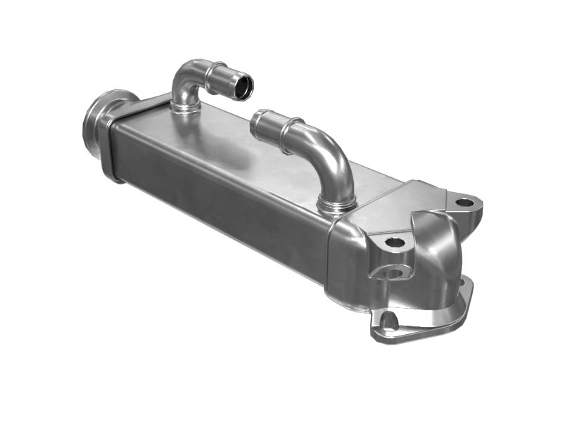 ОХЛАДИТЕЛЬ ВЫХЛОПА В СБОРЕ