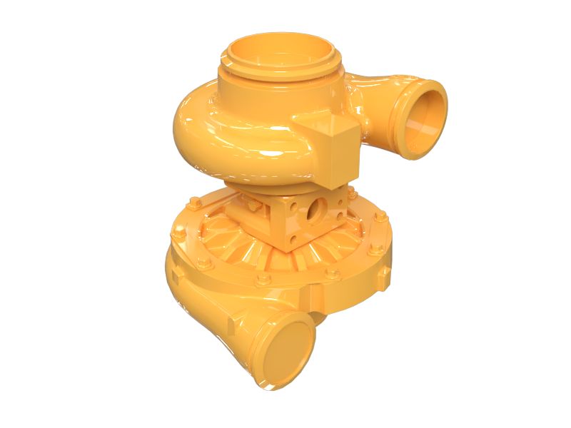 БЛОК ОСНОВНОГО ТУРБОКОМПРЕССОРА