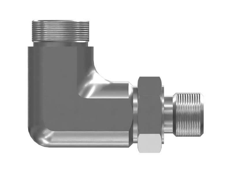 254-5257: 9/16 X M10 Hydraulic Line Elbow 2545257 купить