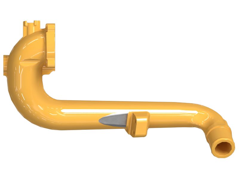 КОЛЕНЧАТЫЙ ПАТРУБОК В СБОРЕ