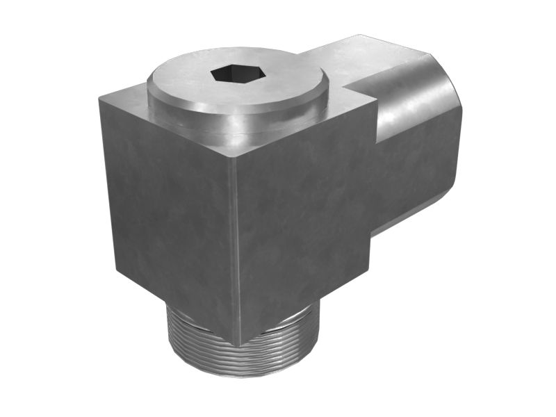 ПАТРУБОК КОЛЕНЧАТЫЙ ПОВОРОТНЫЙ