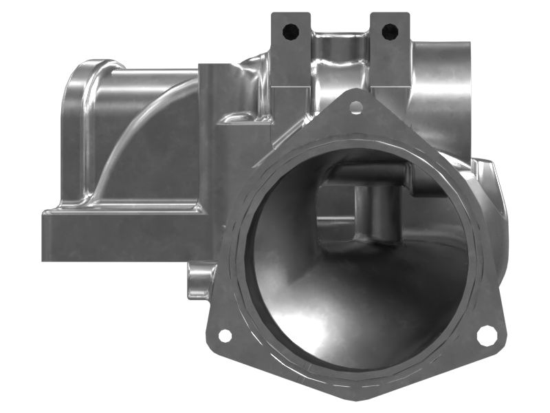 КОЛЕНЧАТЫЙ ПАТРУБОК КПП