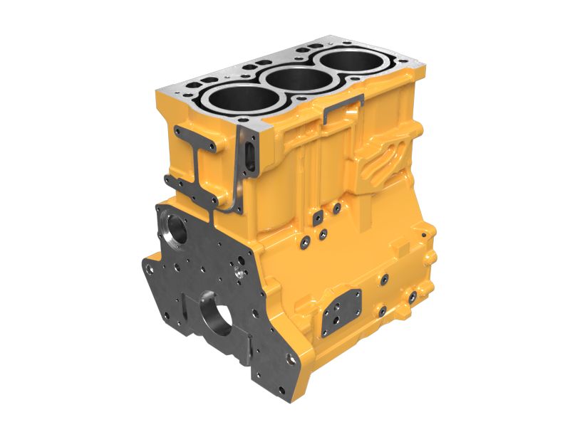 БЛОК ЦИЛИНДРА В СБОРЕ