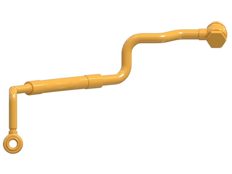 Turbocharger Oil Feed Line Assembly