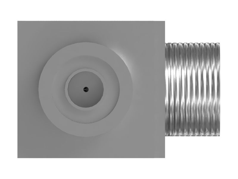 КОЛЕНЧАТЫЙ ПАТРУБОК 90-ГРАД.