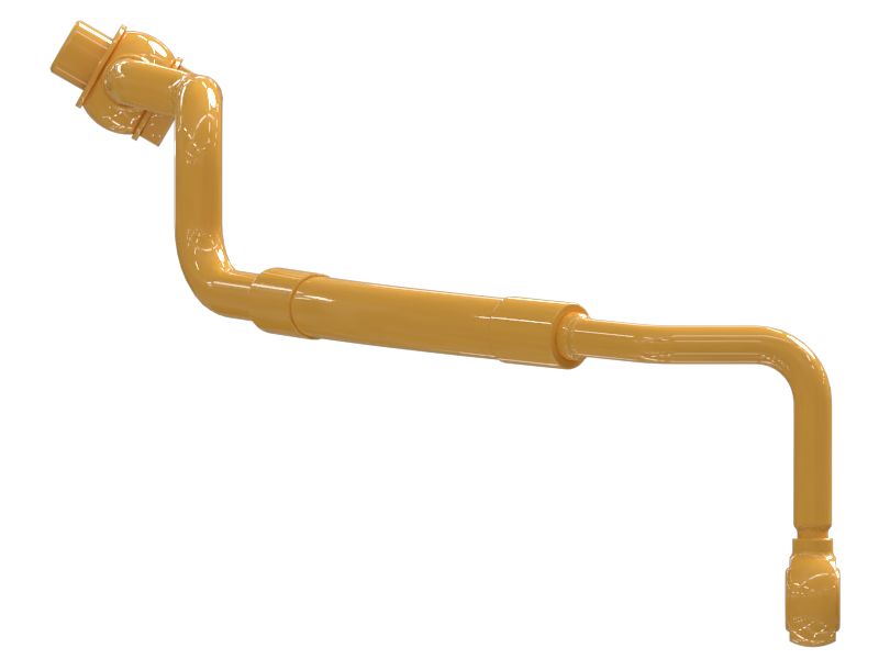 Turbocharger Oil Feed Line Assembly