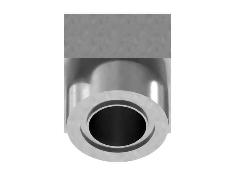 Переходной коленчатый патрубок