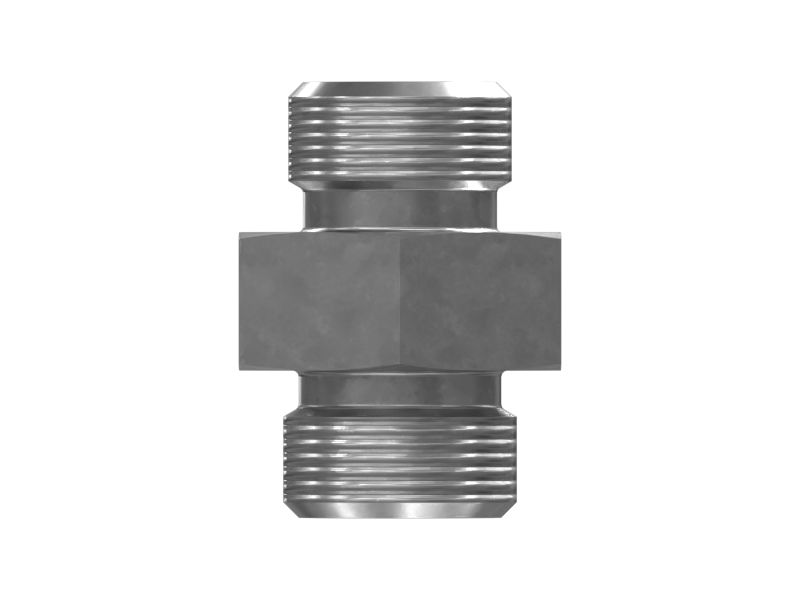 3/8'' X 11/16'' Hydraulic Lines Straight Adapter