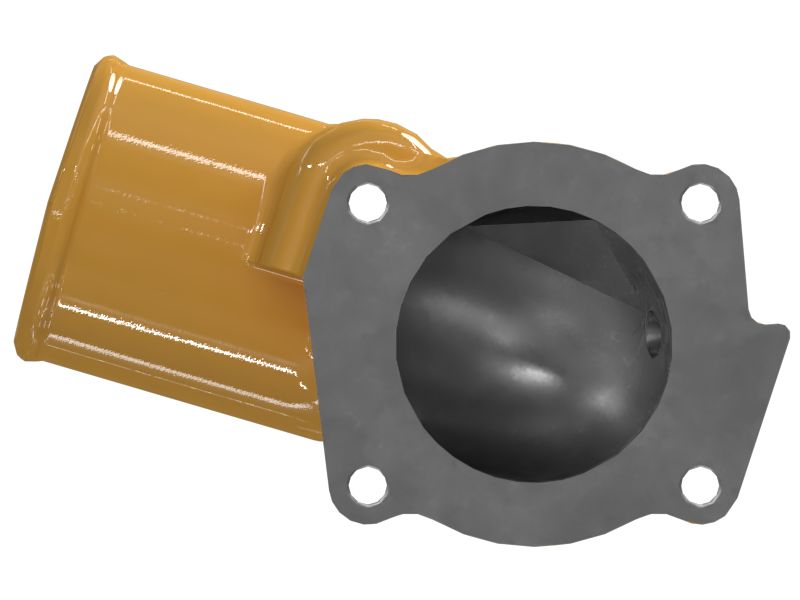 КОЛЕНЧАТЫЙ ПАТРУБОК