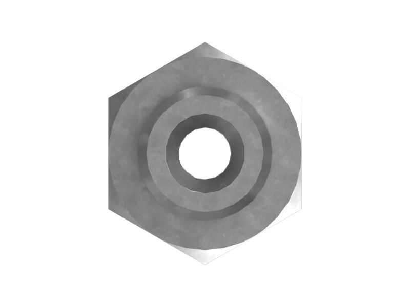 3/8'' X 11/16'' Hydraulic Lines Straight Adapter