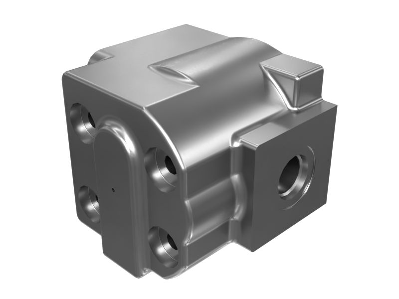 КОРПУС НАСОСА В СБОРЕ