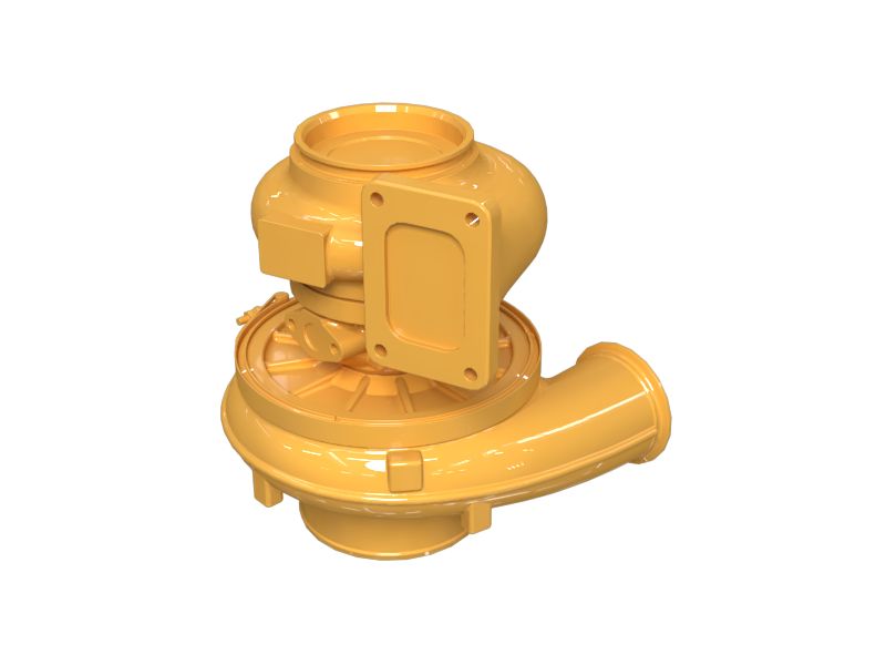 542-0202: БЛОК ОСНОВНОГО ТУРБОКОМПРЕССОРА