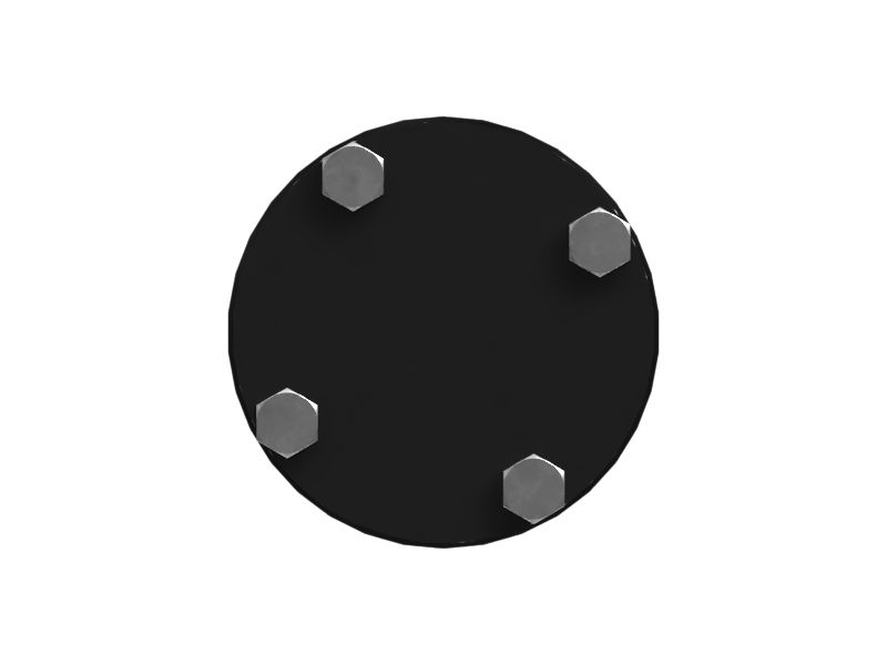 Патрубок гидроцилиндра в сборе